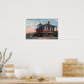Missouri Pacific Railroad Depot Poster (Keuken)