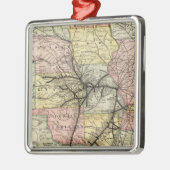 Missouri Pacific Railway Metalen Ornament (Links)