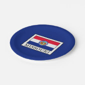 Missouri Papieren Bordje (Gekanteld)