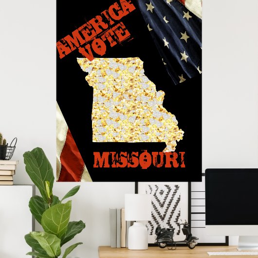 MISSOURI  POSTER (Thuiskantoor)