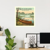 Missouri Poster (Thuiskantoor)