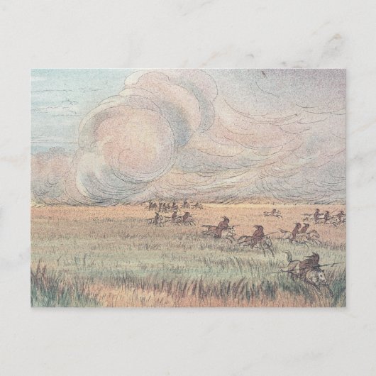 Missouri prairie vuur briefkaart (Voorkant)