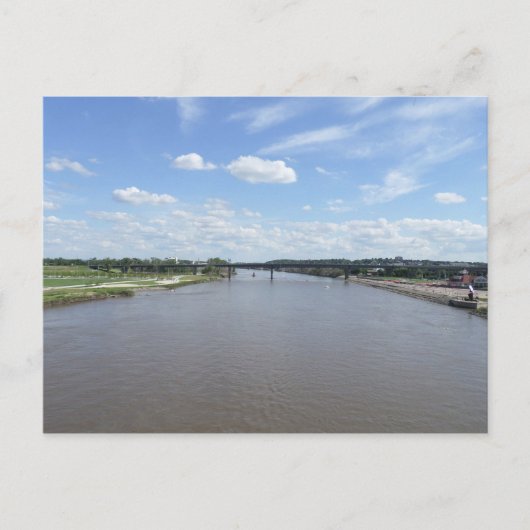 Missouri River Briefkaart. Briefkaart (Voorkant)