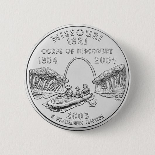 Missouri Ronde Button 5,7 Cm (Voorkant)