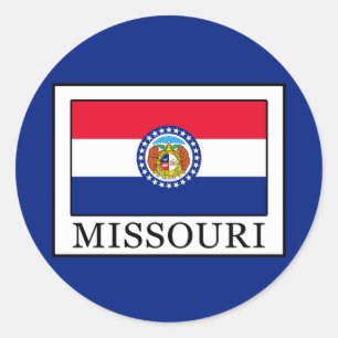 Missouri Ronde Sticker