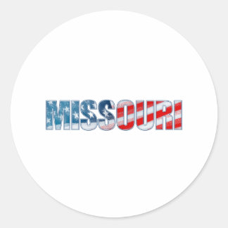 Missouri Ronde Sticker