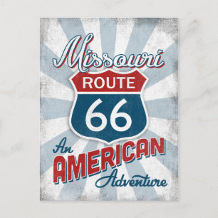 Missouri Route 66  Amerika Briefkaart