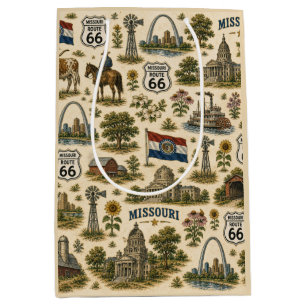 Missouri Route 66 Cadeau Gateway Medium Cadeauzakje