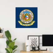 Missouri Seal Poster (Thuiskantoor)
