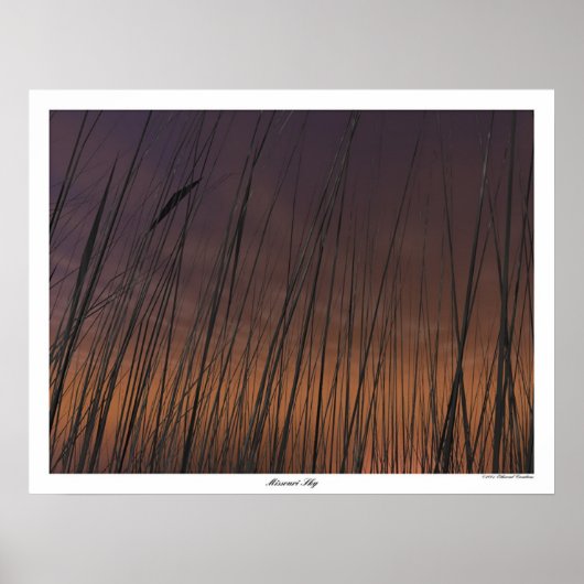 Missouri Sky Poster (Voorkant)