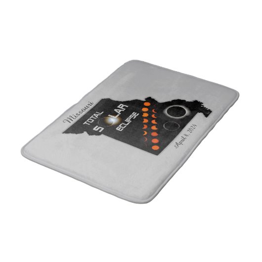 Missouri Solar Eclipse Badmatten (Gekanteld)