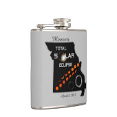 Missouri Solar Eclipse Flask Heupfles (Rechts)