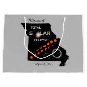 Missouri Solar Eclipse Grand sac cadeau (Devant)