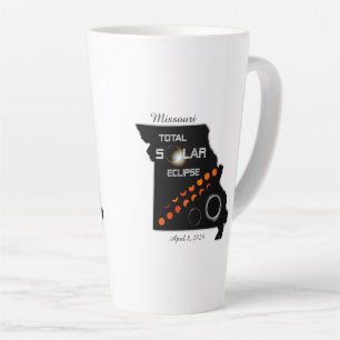 Missouri Solar Eclipse Latte Mok