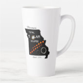Missouri Solar Eclipse Latte Mug (Droite)
