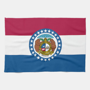Missouri Staatsvlag Theedoek