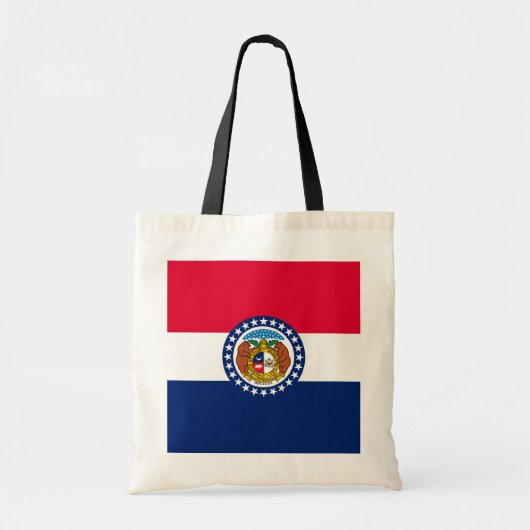 Missouri Staatsvlagontwerp Tote Bag (Voorkant)
