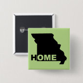 Missouri startpunt weg van de Button Badge Pin (Voorkant /achterkant)