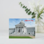 Missouri State Capitol Briefkaart (Staand voorkant)