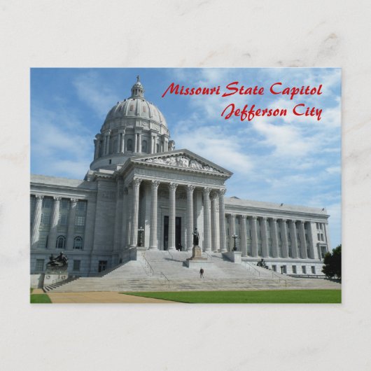 Missouri State Capitol Briefkaart (Voorkant)