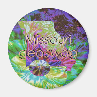 Missouri State Geocaching levert magneet Geoswag
