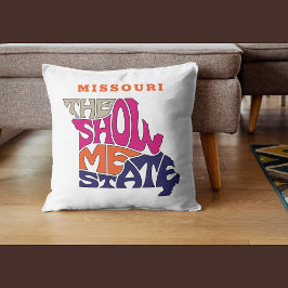 Missouri State Nickname Word Art Kussen