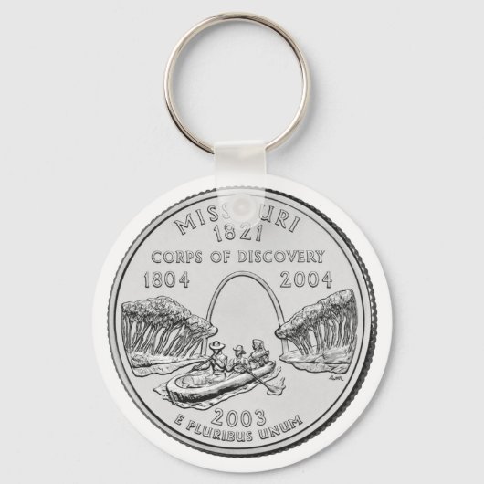 Missouri State Quarter Sleutelhanger (Voorkant)