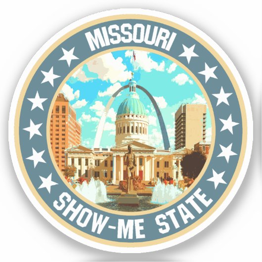 Missouri Sticker (Voorkant)