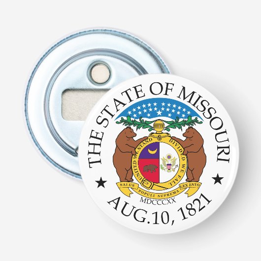 Missouri-teken Button Flesopener (Voorkant)