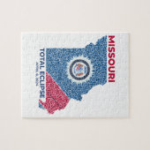 Missouri totale eclipse puzzel (Horizontaal)
