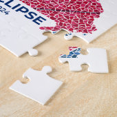 Missouri totale eclipse puzzel (Zijkant)