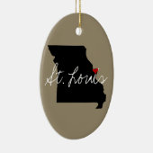 Missouri Town Keramisch Ornament (Rechts)