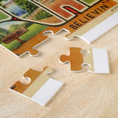 Missouri Vintage Travel Legpuzzel (Zijkant)