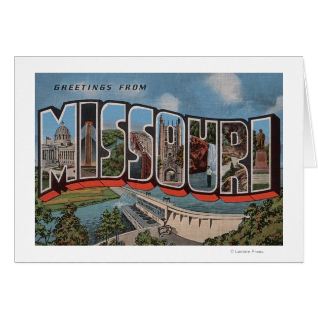 Missouri (Vue Barrage) - Scènes de grandes lettres (Devant horizontal)