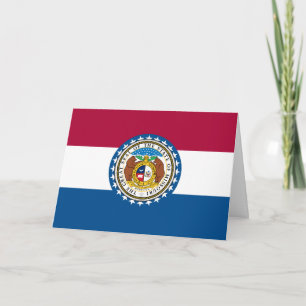 Missouriaanse vlag & embleem, Vlag van Missouri Kaart
