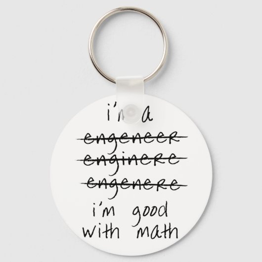 Misspelde Engineer Sleutelhanger (Voorkant)