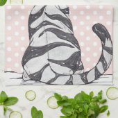 Missy Cat 02 Theedoek (Gevouwen)