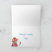 Missy Mouse in Summer Garden Penser à votre carte (Intérieur)