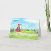 Missy Mouse in Summer Garden Penser à votre carte (Devant)