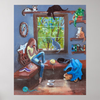 Missy poes meisje poster