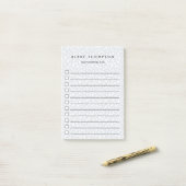 Mist | Afdrukvulling van pasta's Post-it® Notes (Op bureau)