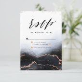 Mist Ethereal Ombre Marine Blue Gilet Moody RSVP (Debout devant)