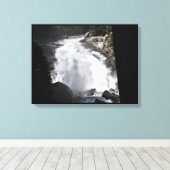 Mist Herfsten, King's Canyon National Park, CA Canvas Afdruk (Insitu (Houten vloer))