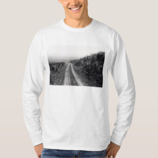 Mist in de wijnbouw t-shirt