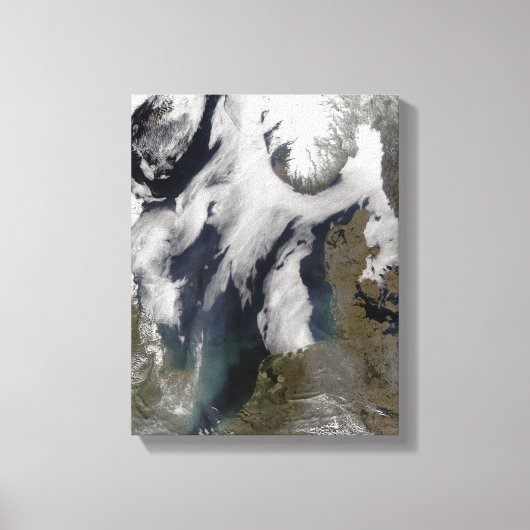 Mist in Noord-Zee Canvas Afdruk (Voorkant)