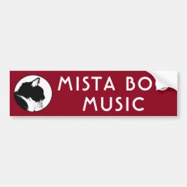 MISTA BOO MUSIC Bumpersticker