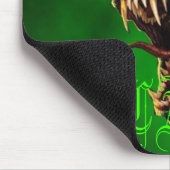 Mista SCARY Green Dragon Logo Mousepad Muismat (Hoek)