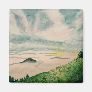 Mistachtige heuveltopmagneet magneet