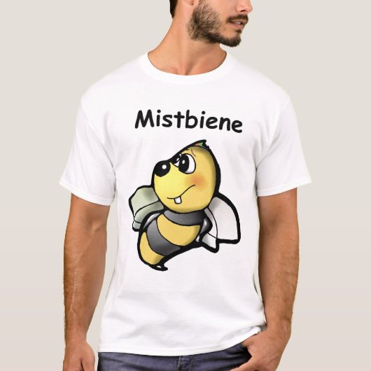 mistbiene t-shirt (Voorkant)