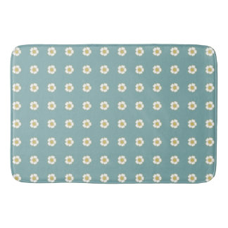mistblauw - geel en wit Buttercup Flowers Badmat